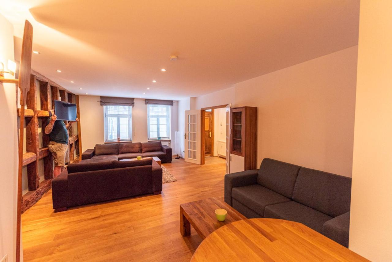 Designer Unterkunft In 15. Jahrhundert Altbau 75 M² Fuer Max. 4 Personen Apartment Eltville am Rhein ภายนอก รูปภาพ